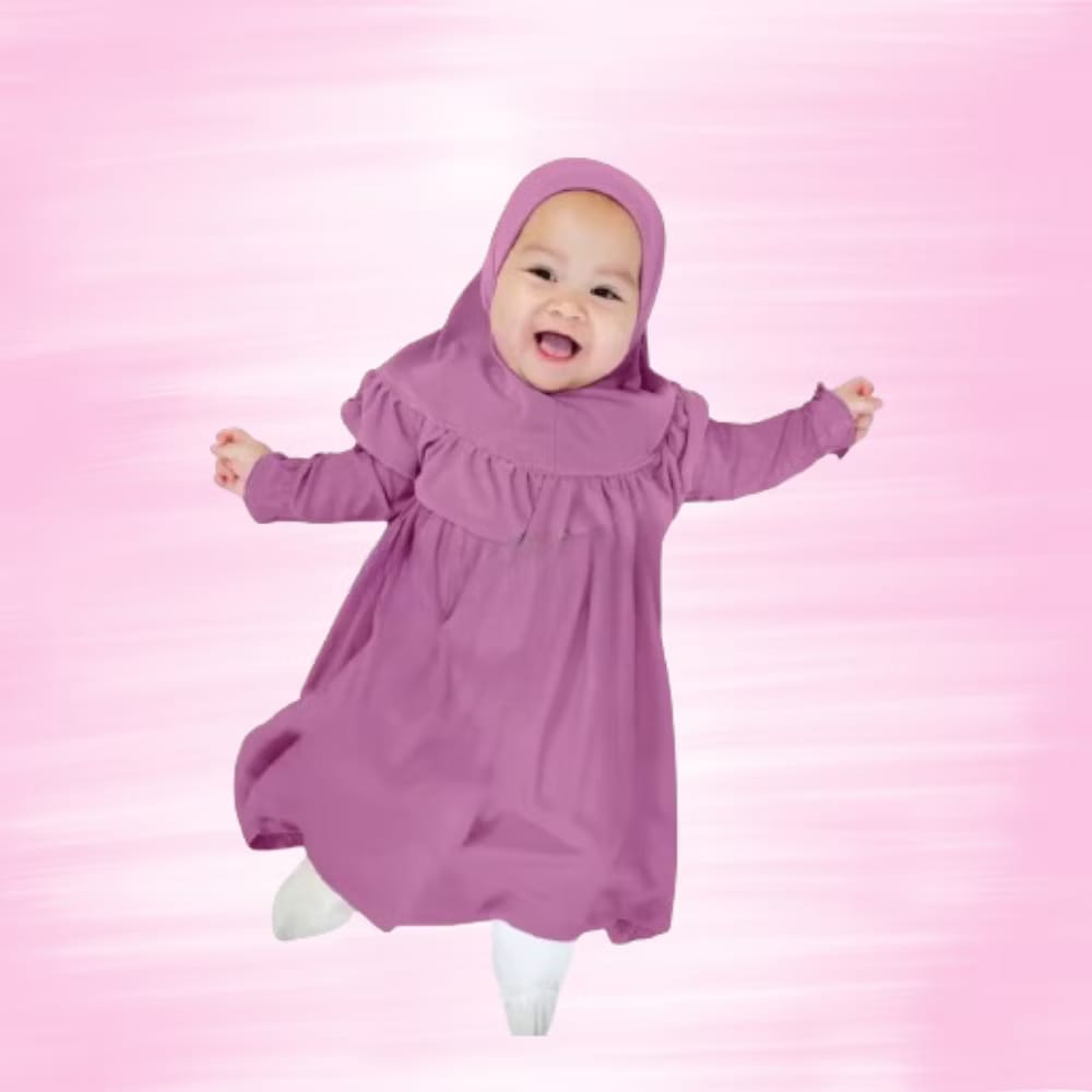 PREORDER Kalissa - Plain Jubah Set