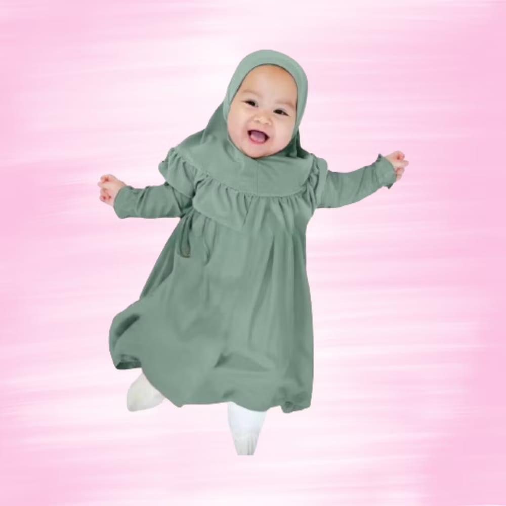 PREORDER Kalissa - Plain Jubah Set