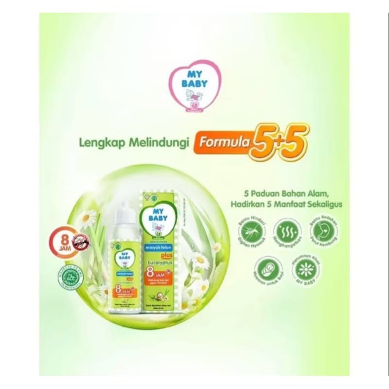PREORDER My Baby - Minyak Telon Baby