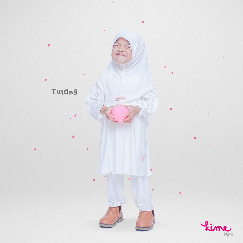 PREORDER Kimehijab - Lubna Set Broken White