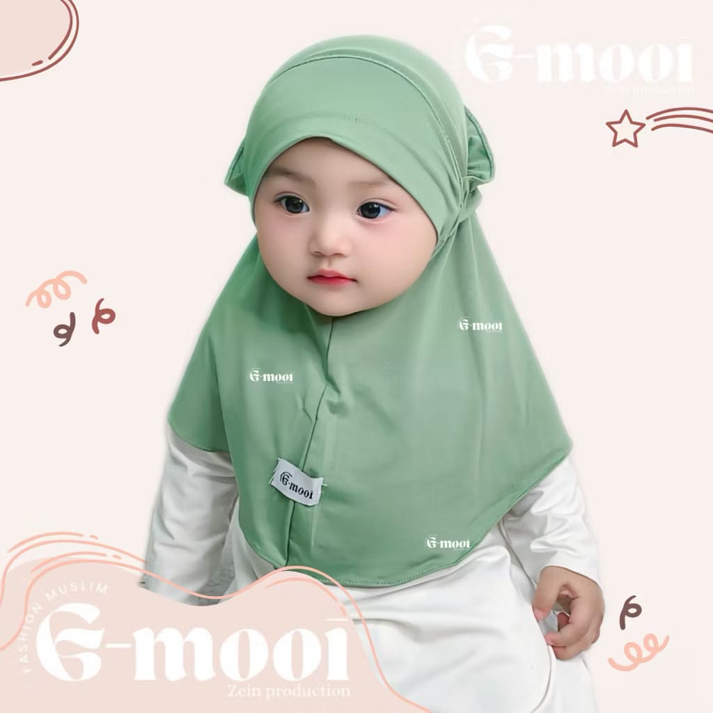(MSME2026) INSTOCK Amira - Gmooi Hijab Instan Bow Sage