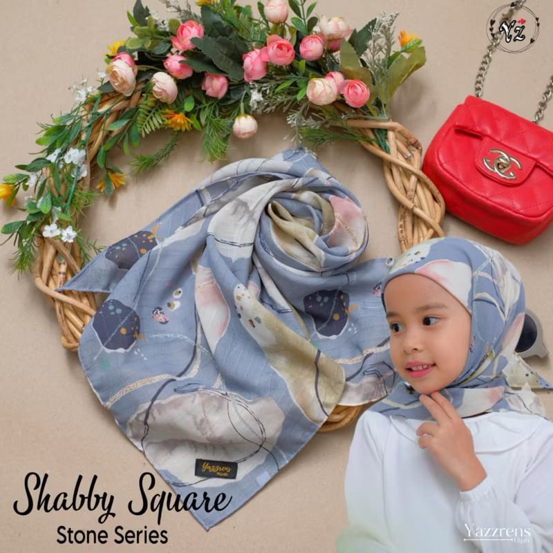 INSTOCK Yazzren - Printed Square with Inner