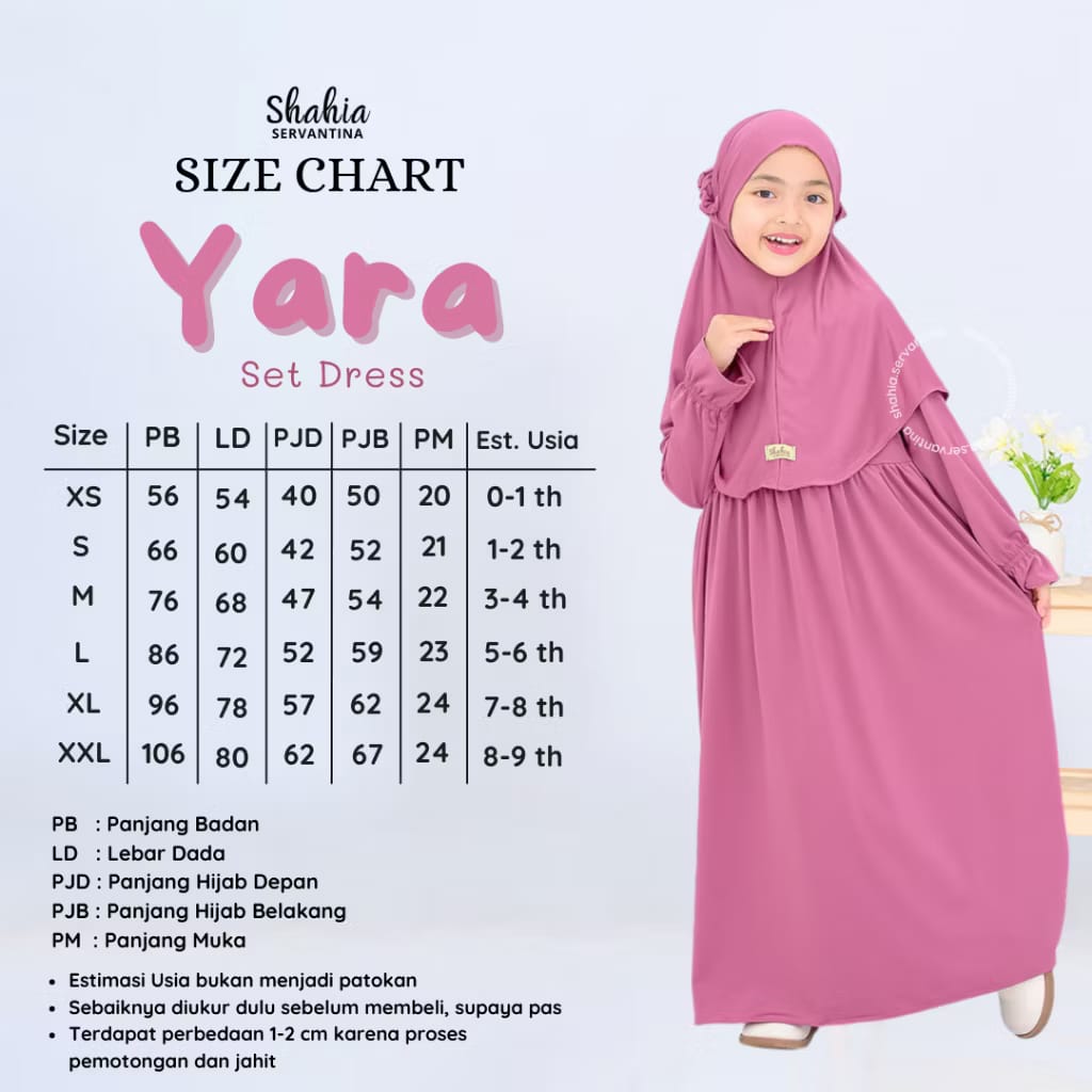 PREORDER Shahia - Yara Dress Set