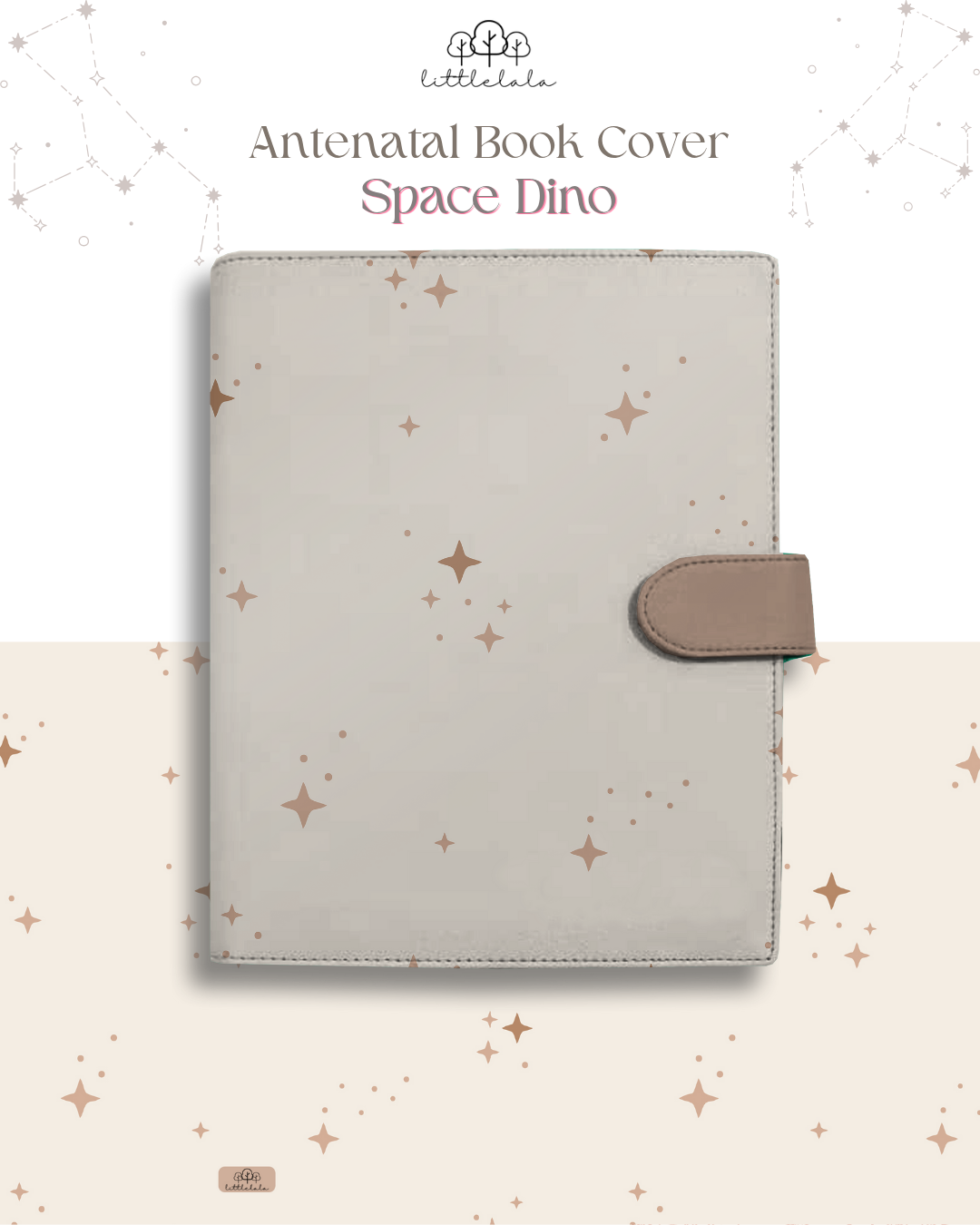 PREORDER Antenatal Book Cover - Space Dino Series