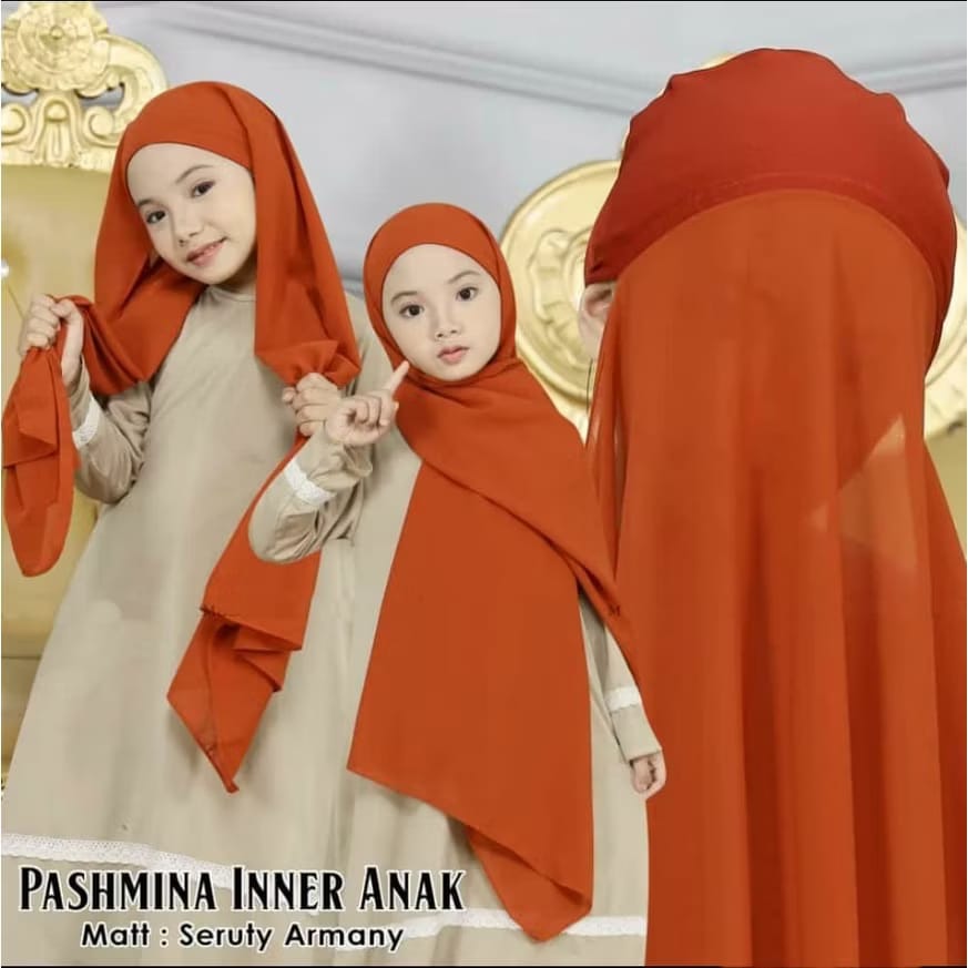 PREORDER Makoza - Shawl with Inner Orange