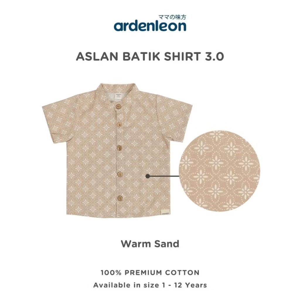 PREORDER Ardenleon - Boys Aslan Batik 3.0 Shirt