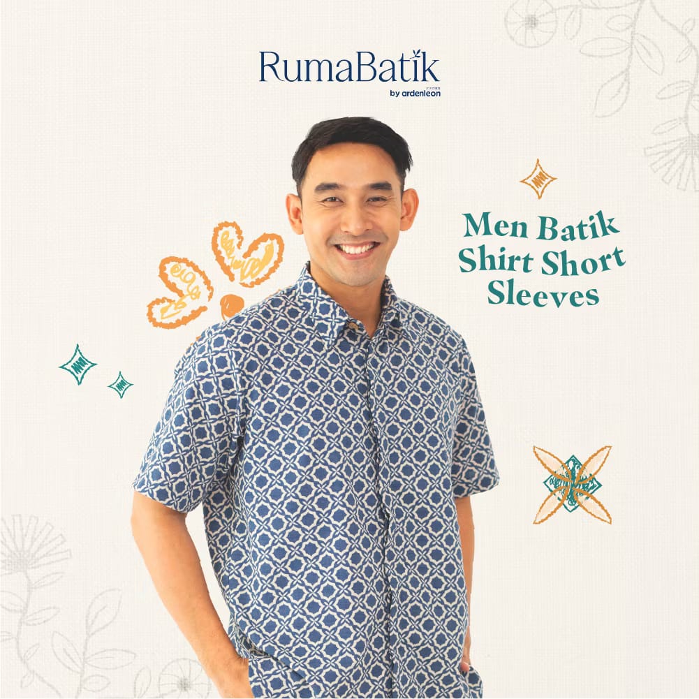 PREORDER Ardenleon - Men Batik Top Short Sleeves