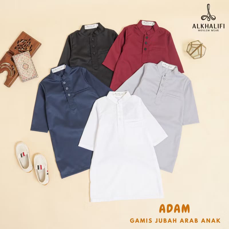 PREORDER Alkhalifi - Adam Gamis Jubah
