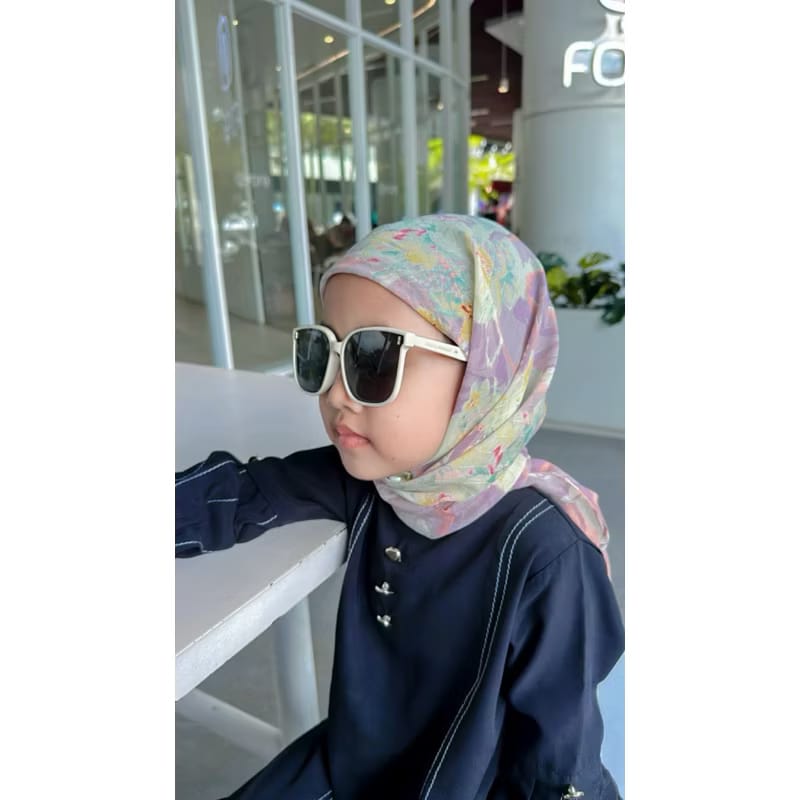 PREORDER Mimmi - Printed Square with Attached Inner (1-6y)