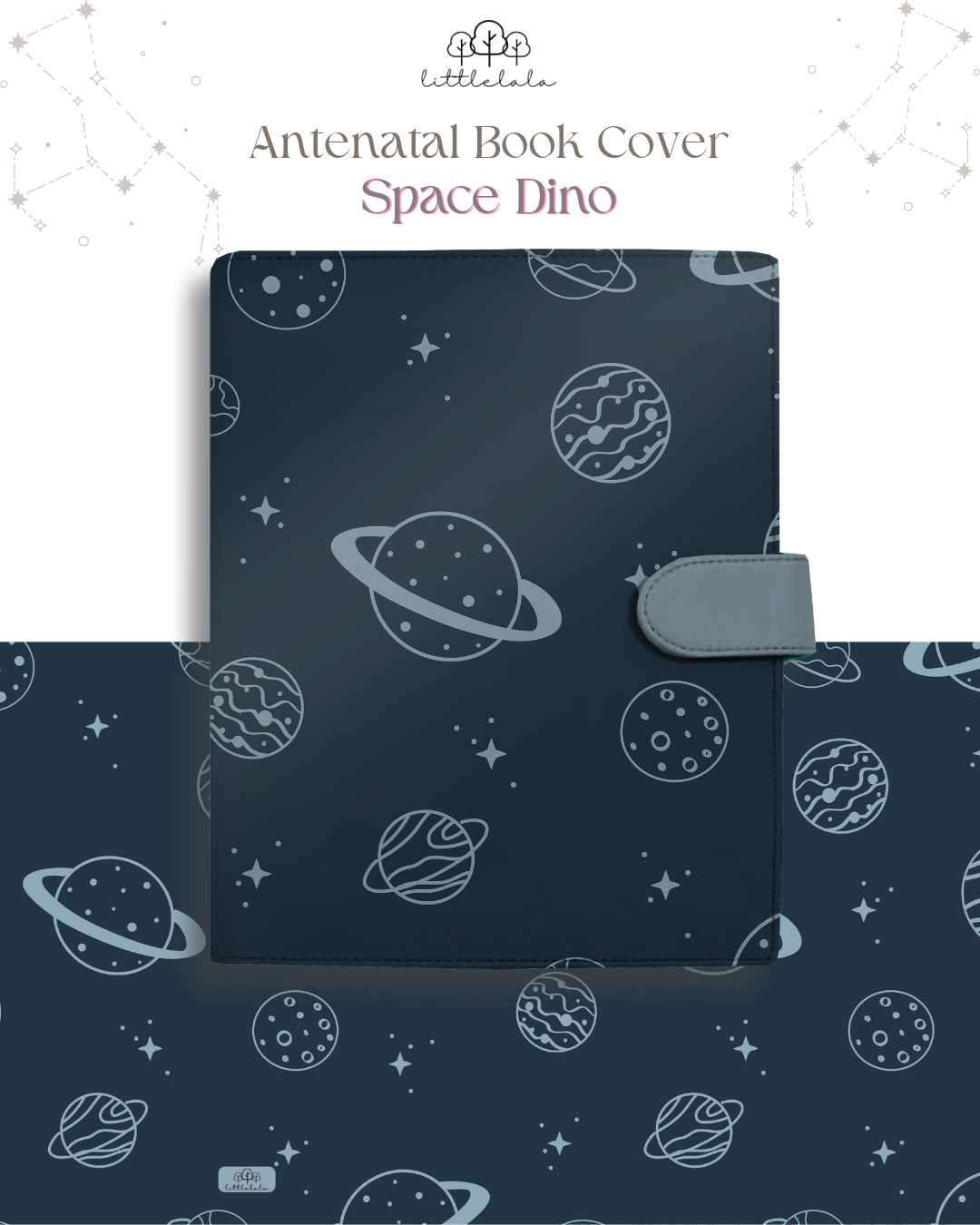 PREORDER Antenatal Book Cover - Space Dino Series