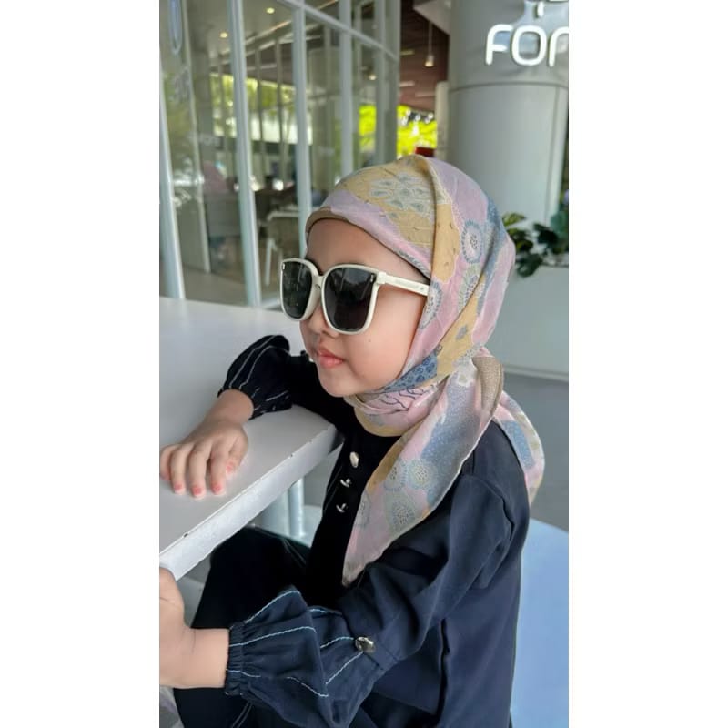PREORDER Mimmi - Printed Square with Attached Inner (1-6y)