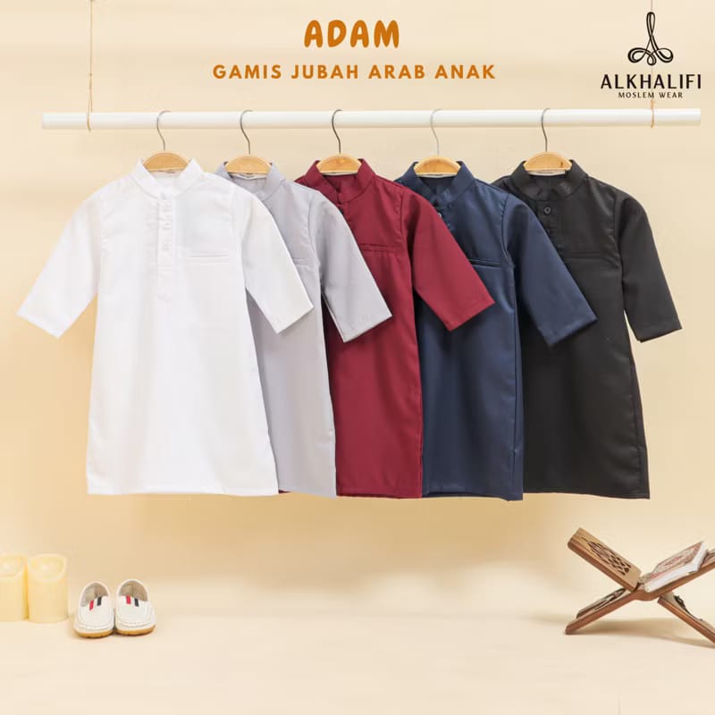 PREORDER Alkhalifi - Adam Gamis Jubah