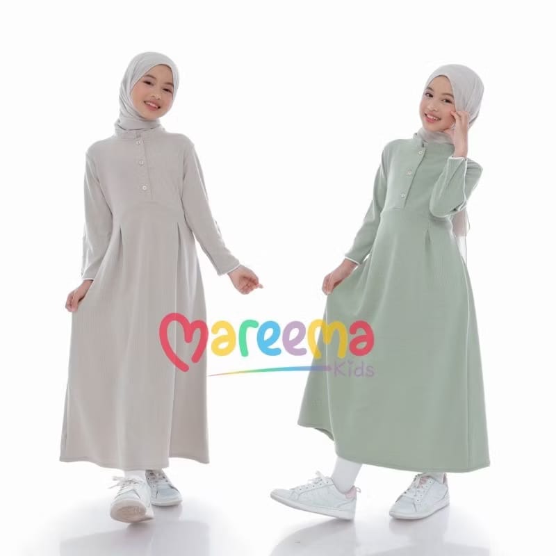 PREORDER Mareema - Cotton Knitted Dress Long Sleeves