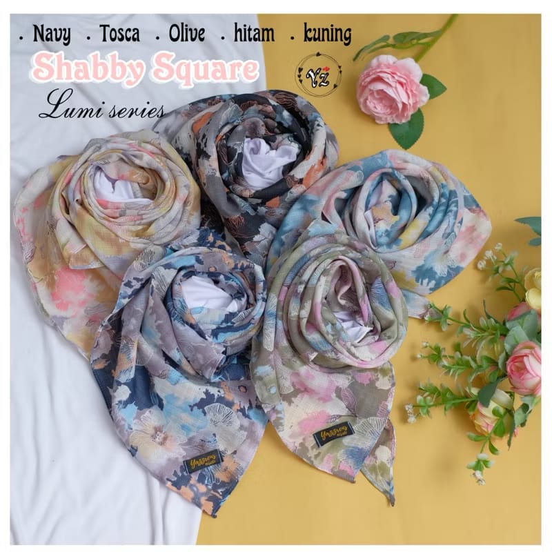 INSTOCK Yazzren - Printed Square with Inner