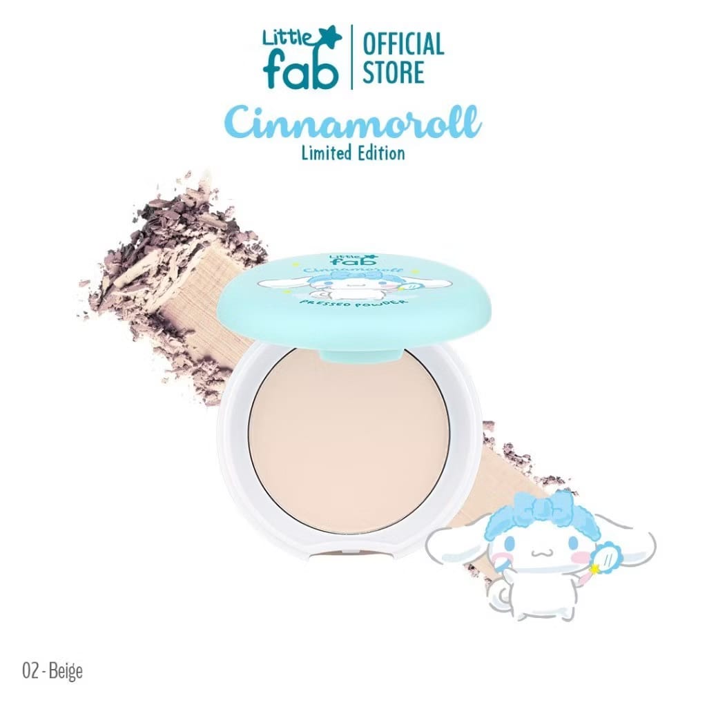 PREORDER Little Fab - Cinnamorol Compact Powder 14gr 02 Beige