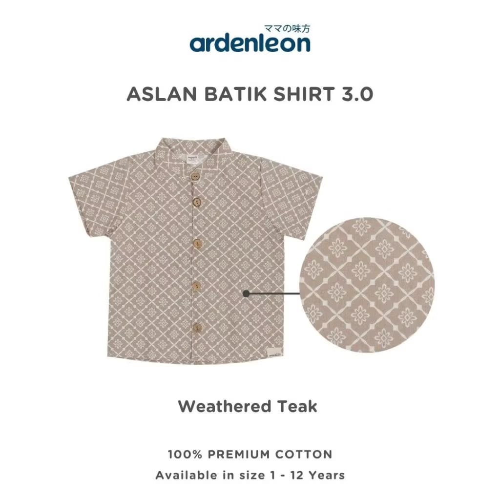 PREORDER Ardenleon - Boys Aslan Batik 3.0 Shirt