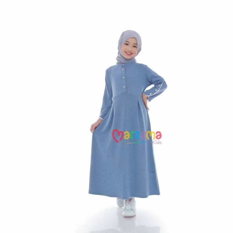 PREORDER Mareema - Cotton Knitted Dress Long Sleeves