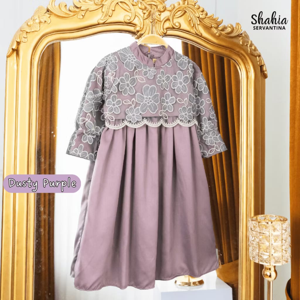 PREORDER Shahia - Floria Tille Dress