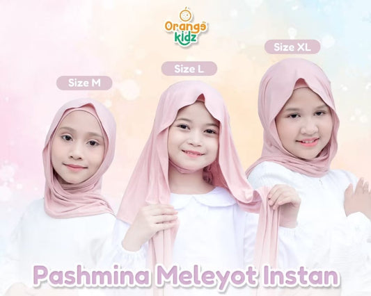 PREORDER Orangeshopz - Pashmina Meleyot Instan