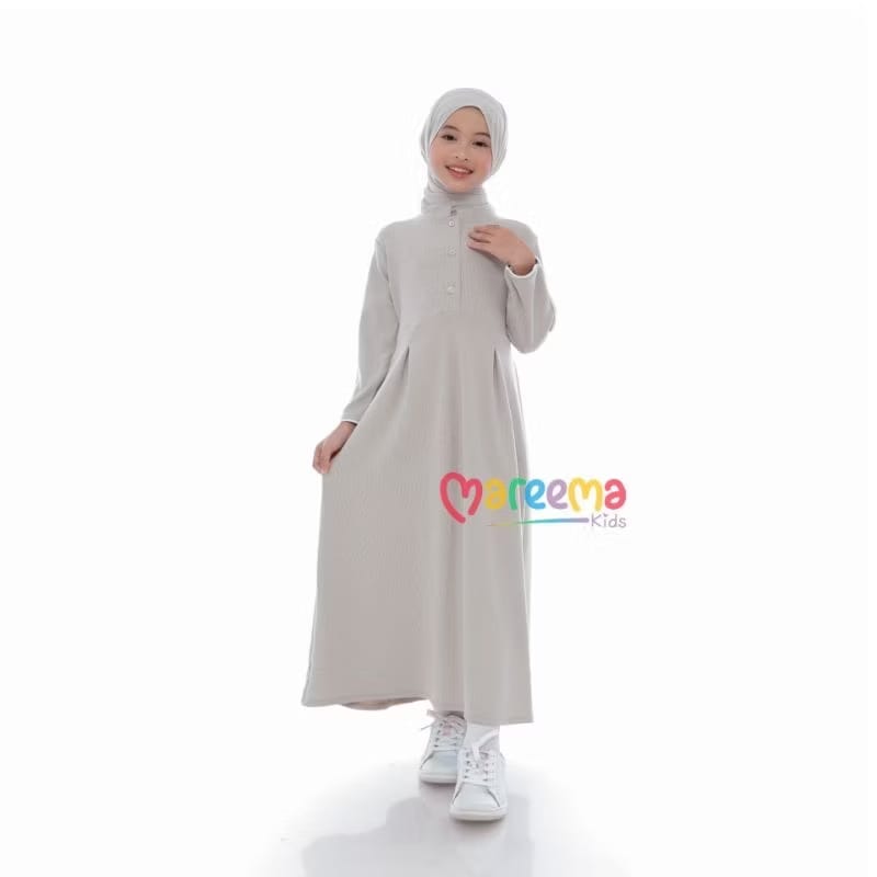 PREORDER Mareema - Cotton Knitted Dress Long Sleeves