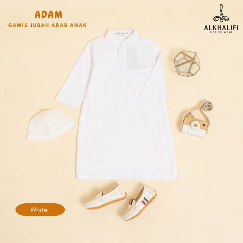 PREORDER Alkhalifi - Adam Gamis Jubah