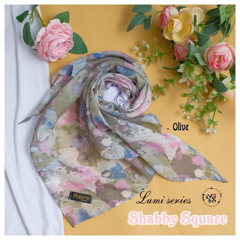 INSTOCK Yazzren - Printed Square with Inner