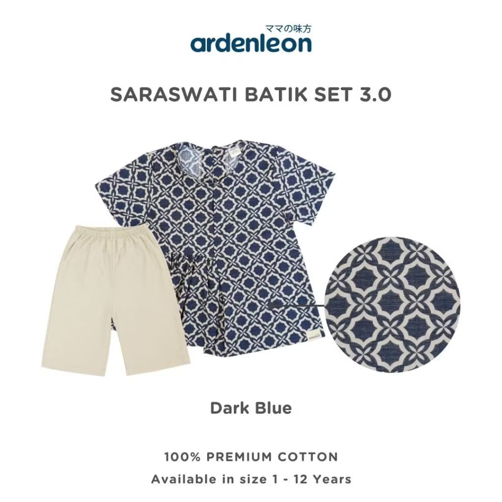 PREORDER Ardenleon - Girl Saraswati Batik Set 2.0