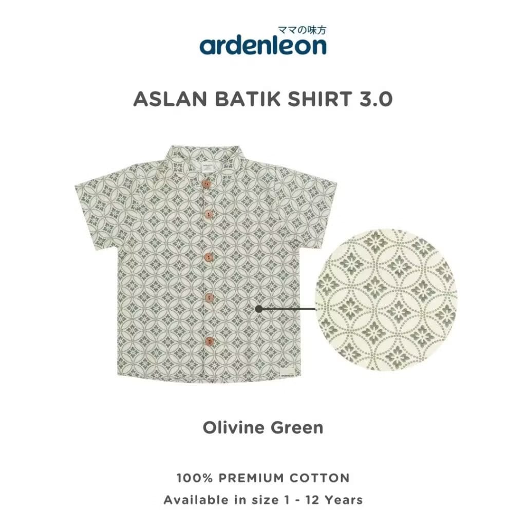 PREORDER Ardenleon - Boys Aslan Batik 3.0 Shirt
