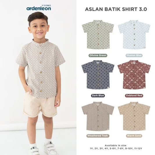 PREORDER Ardenleon - Boys Aslan Batik 3.0 Shirt