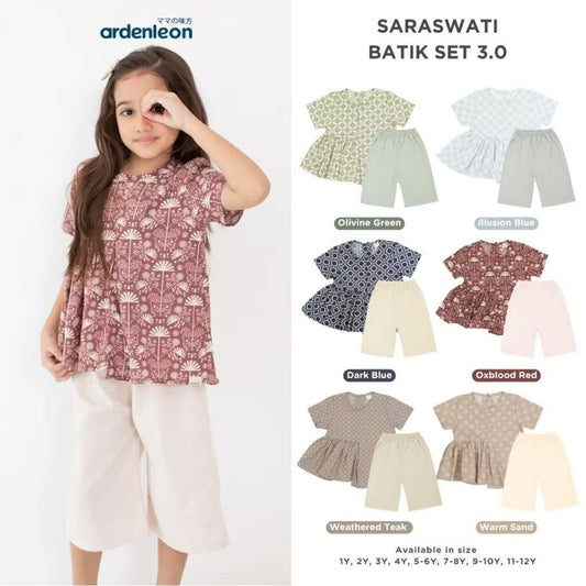 PREORDER Ardenleon - Girl Saraswati Batik Set 2.0