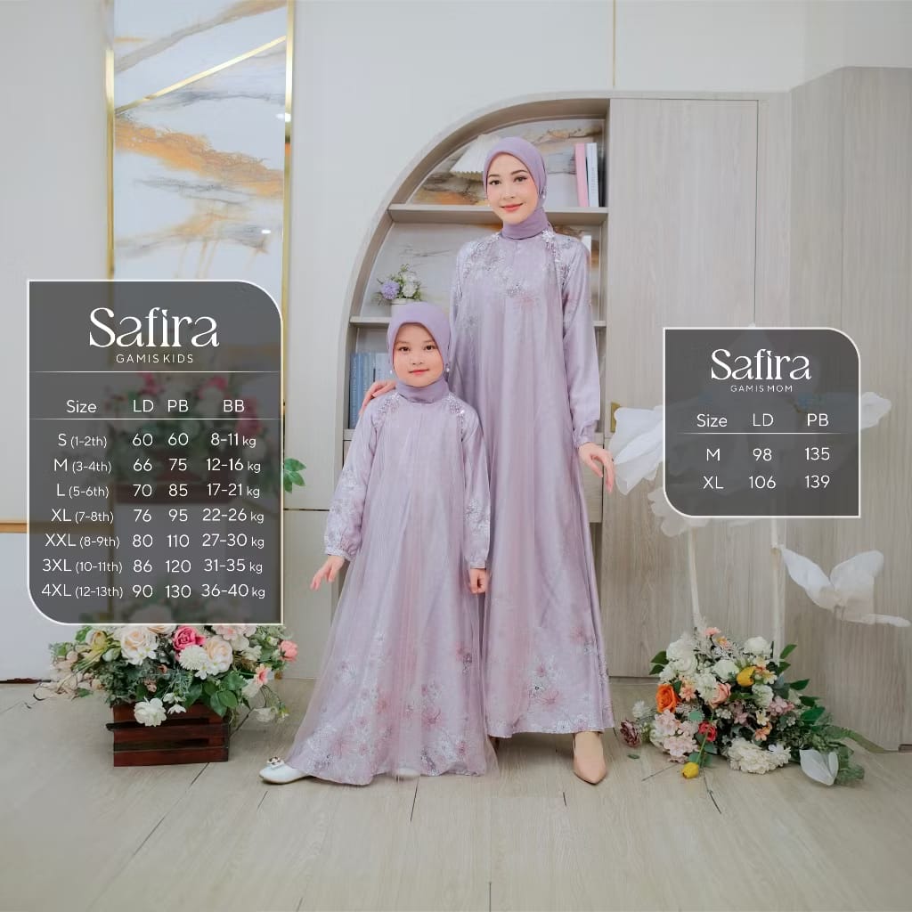 PREORDER BBC Kids - Safira Gamis