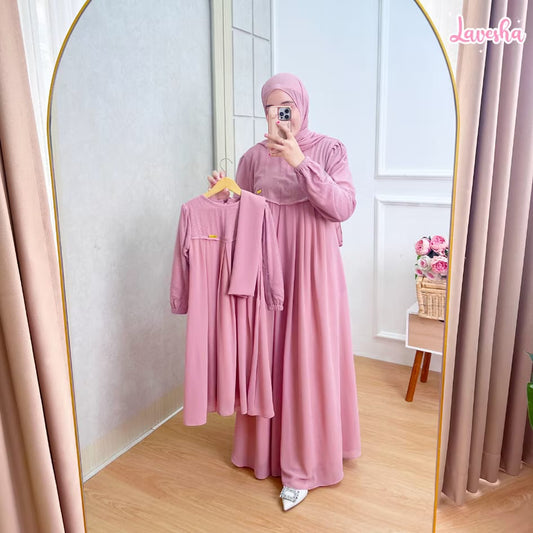 PREORDER Lavesha Kids - Zahra Dress with Hijab