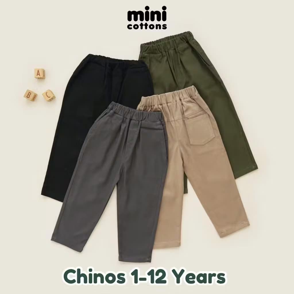 PREORDER Minicotton - Chino Pants