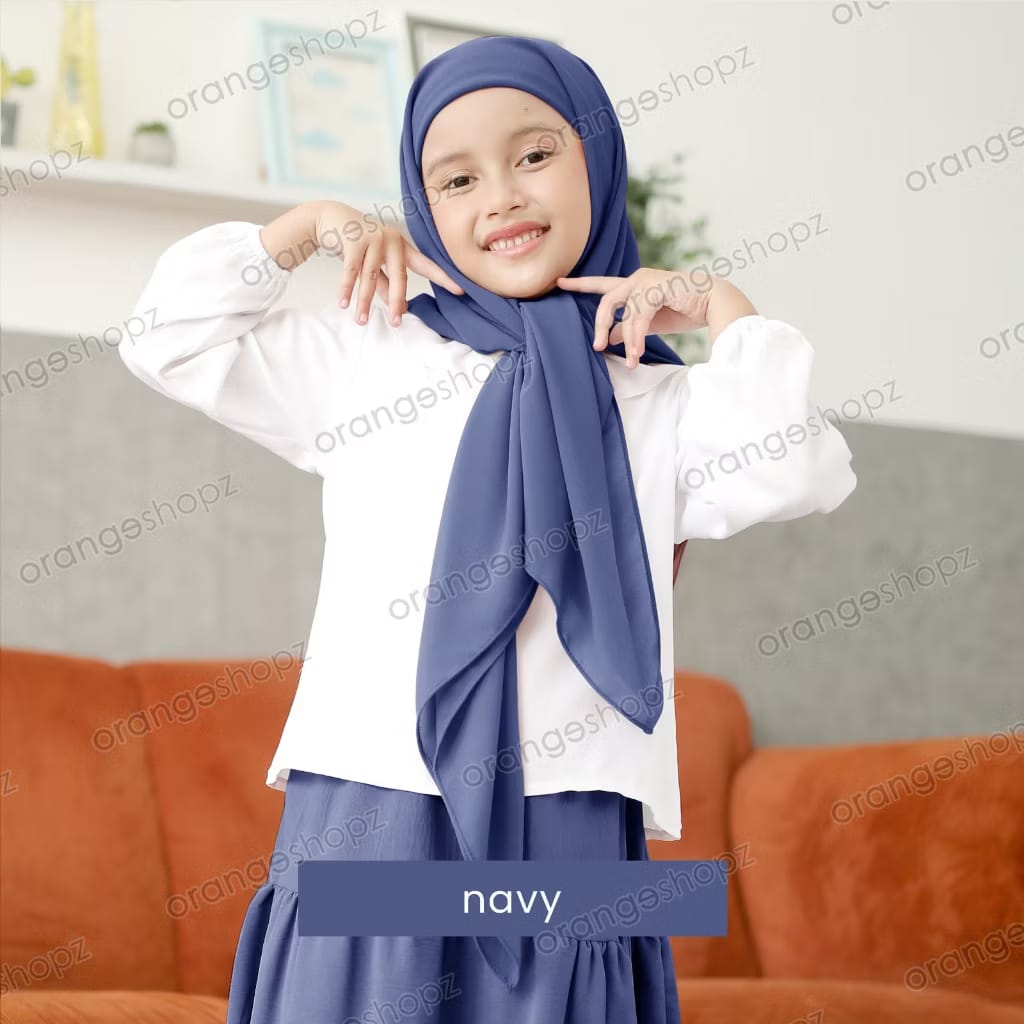 INSTOCK Orangeshopz - Hana Plain Segitiga with attached Inner