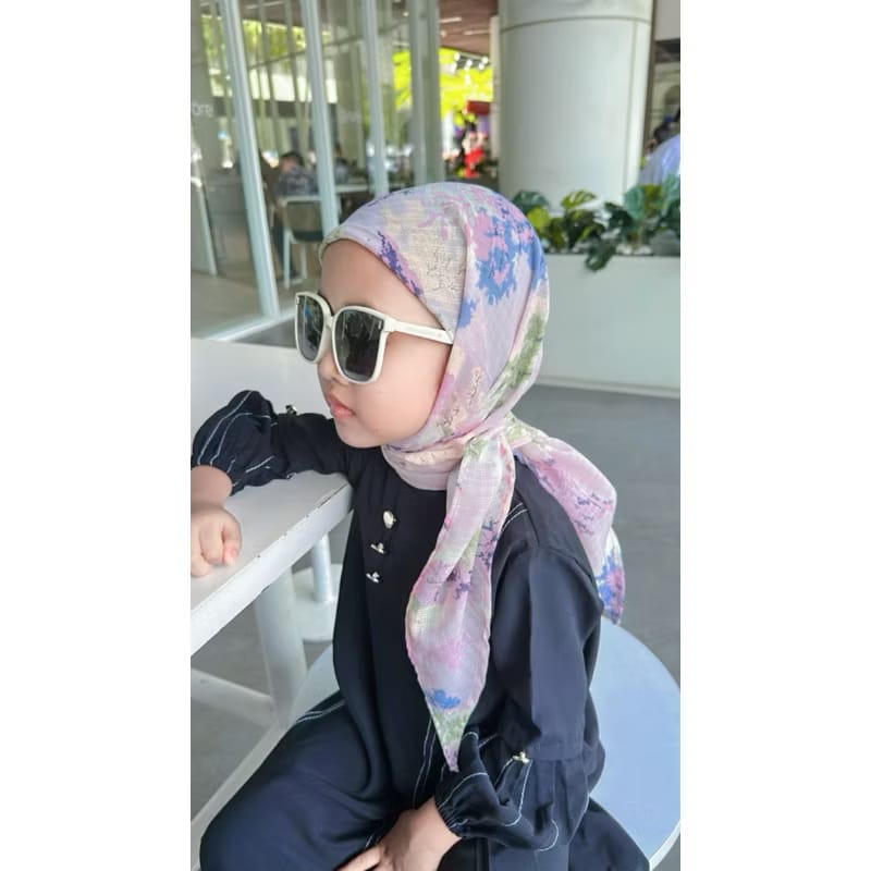 PREORDER Mimmi - Printed Square with Attached Inner (1-6y)