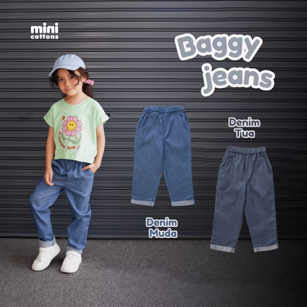 PREORDER Minicottons - Baggy Denim