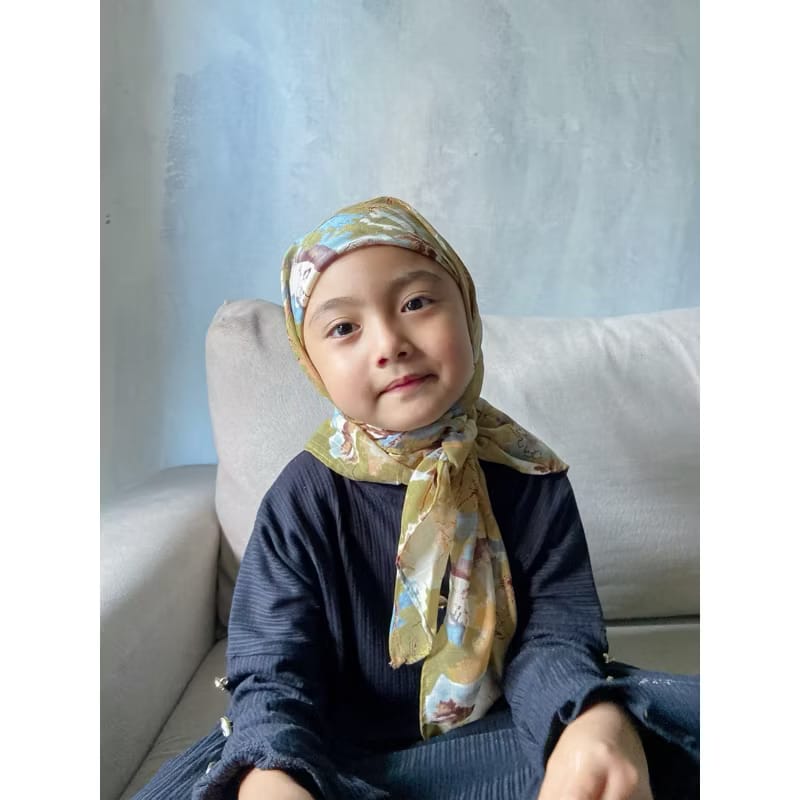 PREORDER Mimmi - Printed Square with Attached Inner (1-6y)