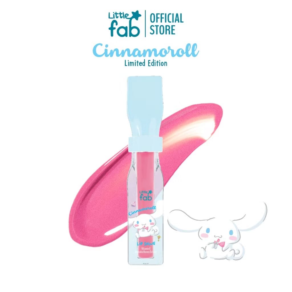 PREORDER Little Fab - Lip Shine Kuromi & Cinnamorol Cinnamorol