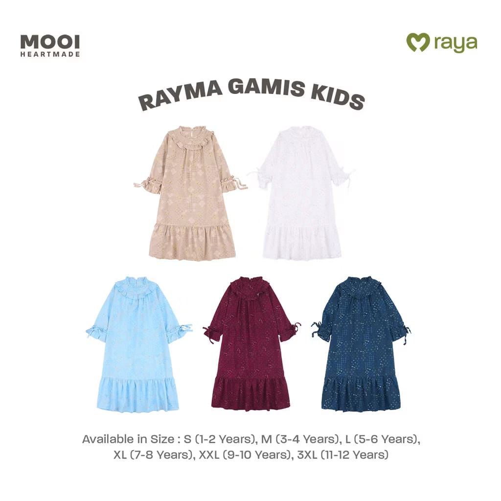 PREORDER Mooi - Rayma Gamis