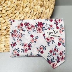 PREORDER Ayra Qu - Printed Square Hijab with Attached Inner 08