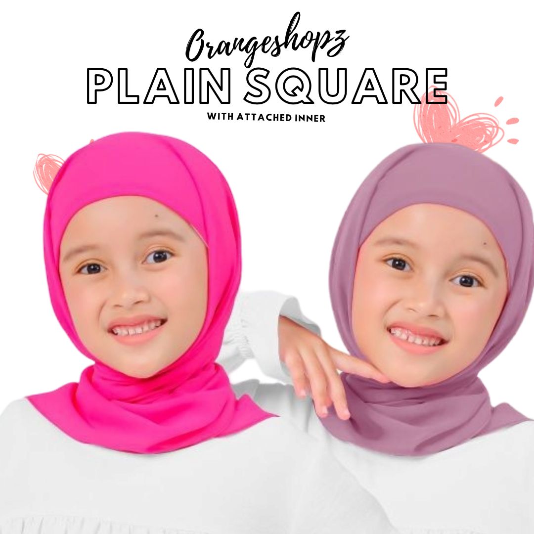 PREORDER Orangeshopz Plain Square with Attached Inner